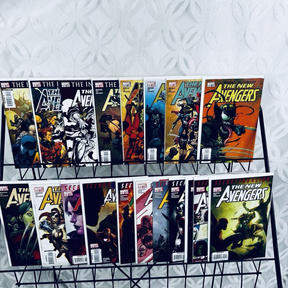 The New Avengers 28-38‎ 40-47 Lot Venomized Wolverine Secret Invasion